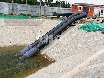 Потопяема аксиална помпа Cangzhou 600 тип шейна